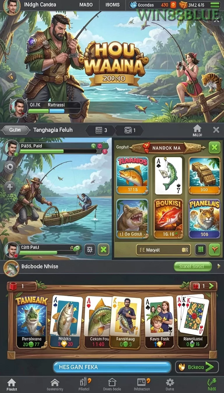 Cuplikan layar PANDAWIN — halaman utama